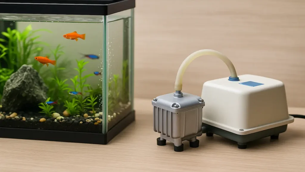 水槽用ブロアーの電気代と比較してみた