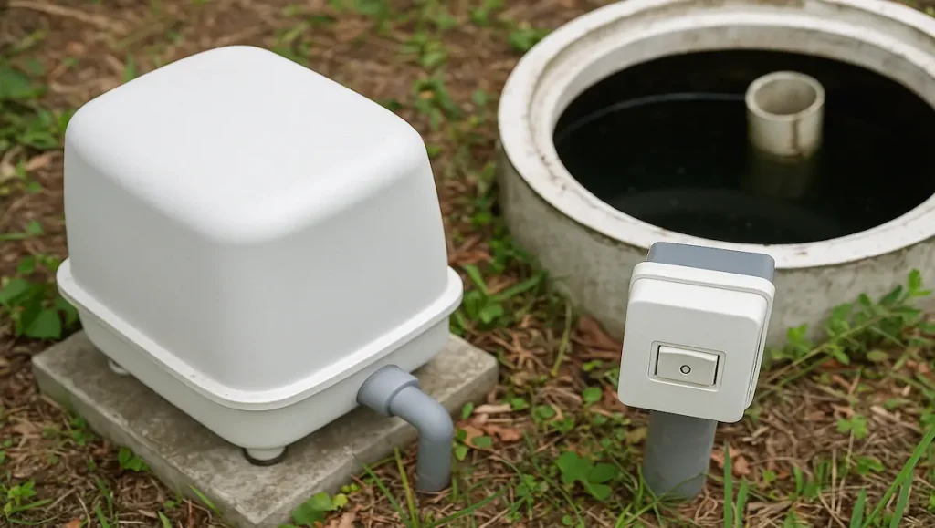 浄化槽の電気を止めるのは安全？
