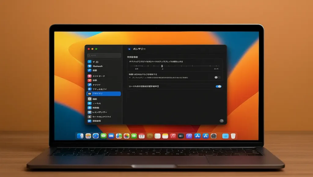 Macのスリープ設定はどこで変更できる？