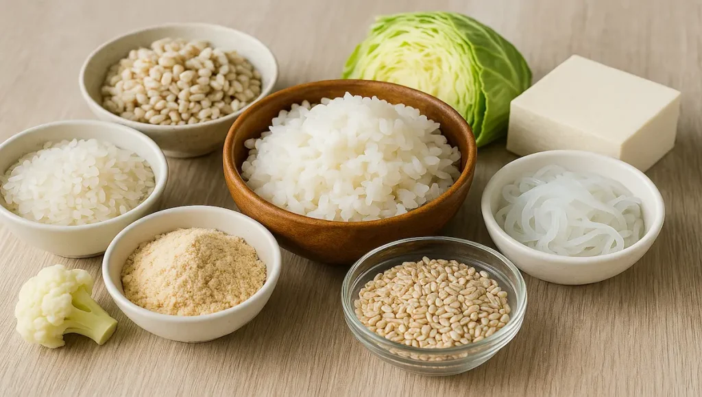 お米のかさ増しになる食材は？