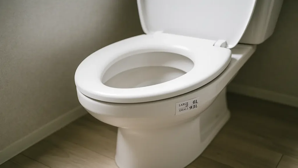 トイレの節水型の見分け方は？