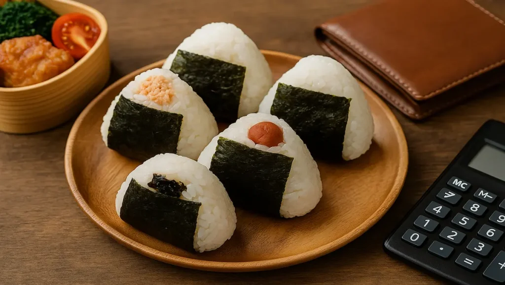 おにぎりだけにしてもコスパ悪化