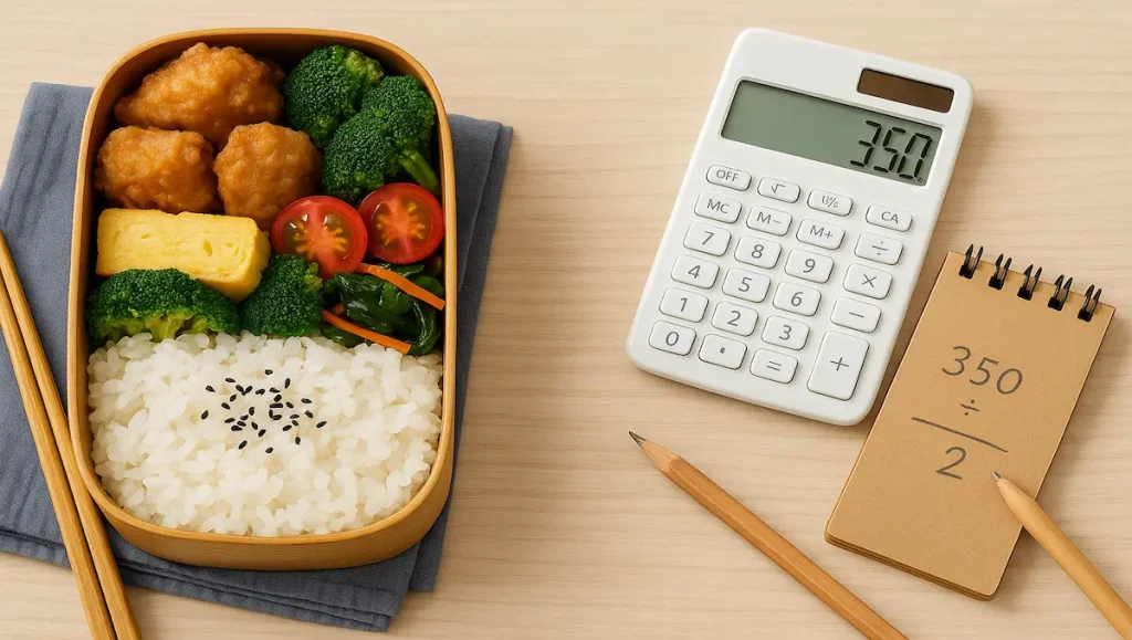 お弁当を作ると一食いくらかかる？