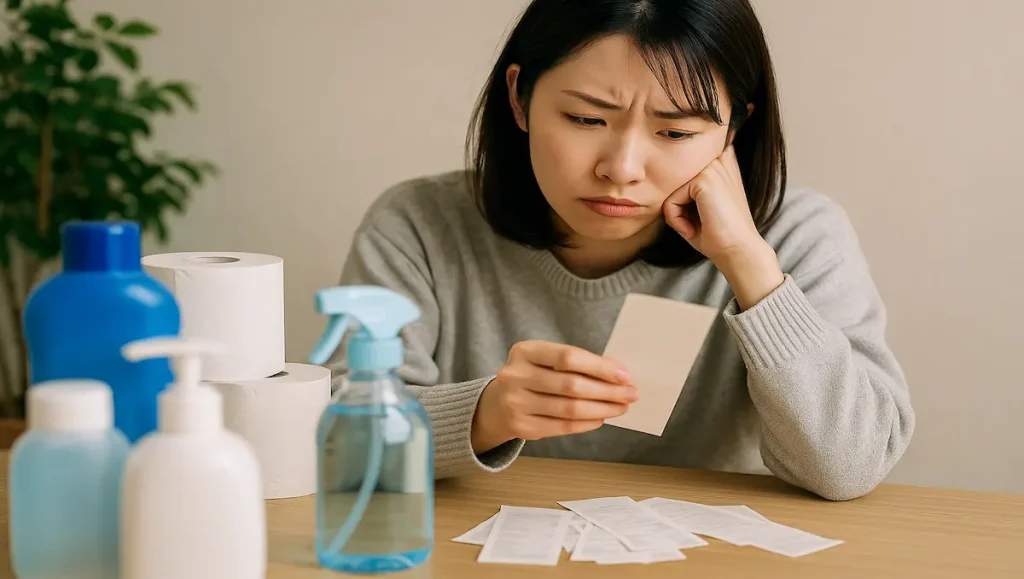 日用品にお金がかかる原因を見直す
