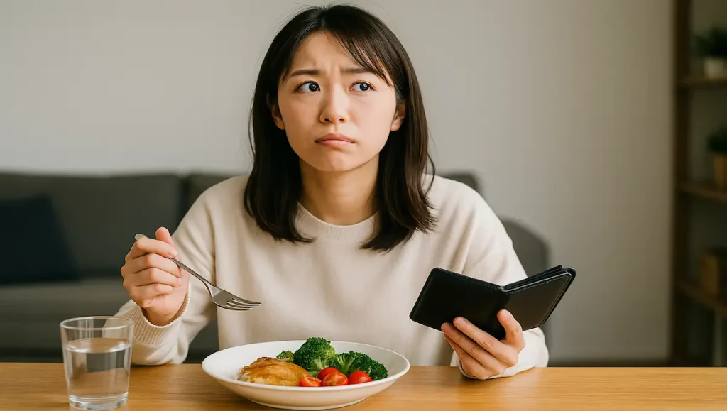 一人暮らしで食費3万円は無理ですか？