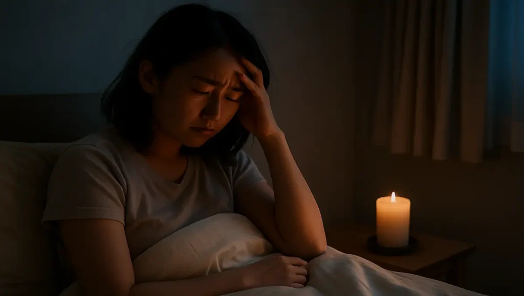 夜に電気をつけない生活の健康影響