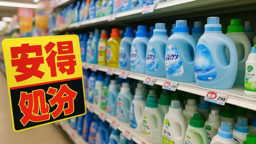 洗濯洗剤が安い！ドンキで見つける掘り出し物