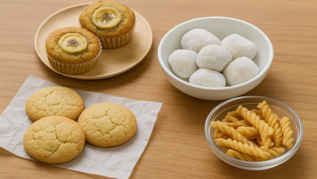 簡単で安く作れるお菓子の種類