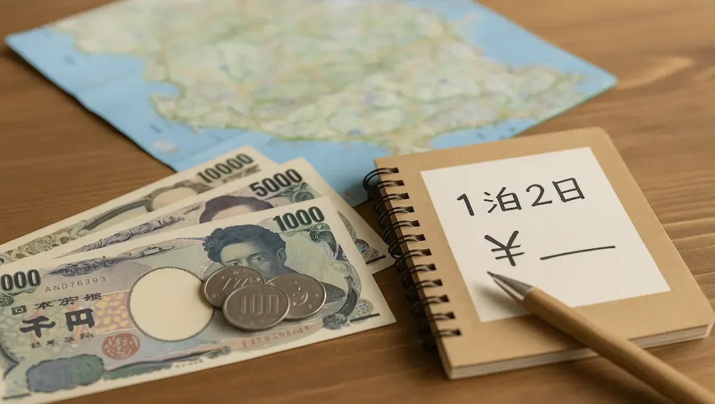 1泊2日の旅行費用はどれくらい？