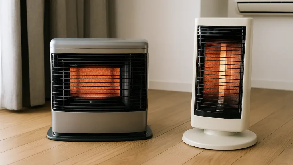 ガスストーブと電気ストーブどっちが安い？