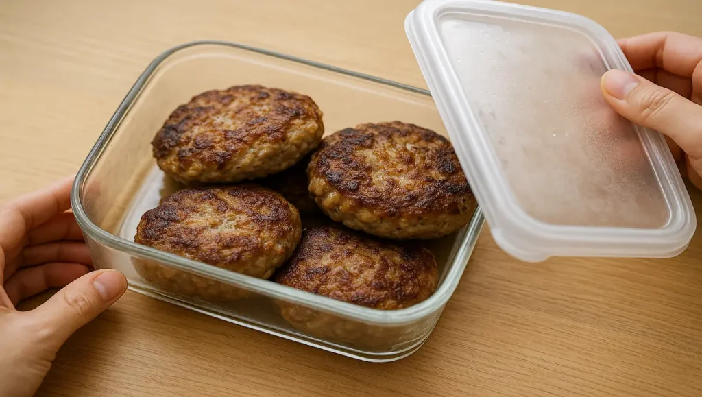ハンバーグ節約を続ける保存術