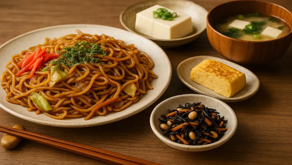 焼きそばに合う節約献立アイデア