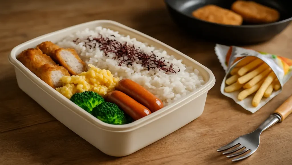 簡単に作れる弁当でも節約は難しい