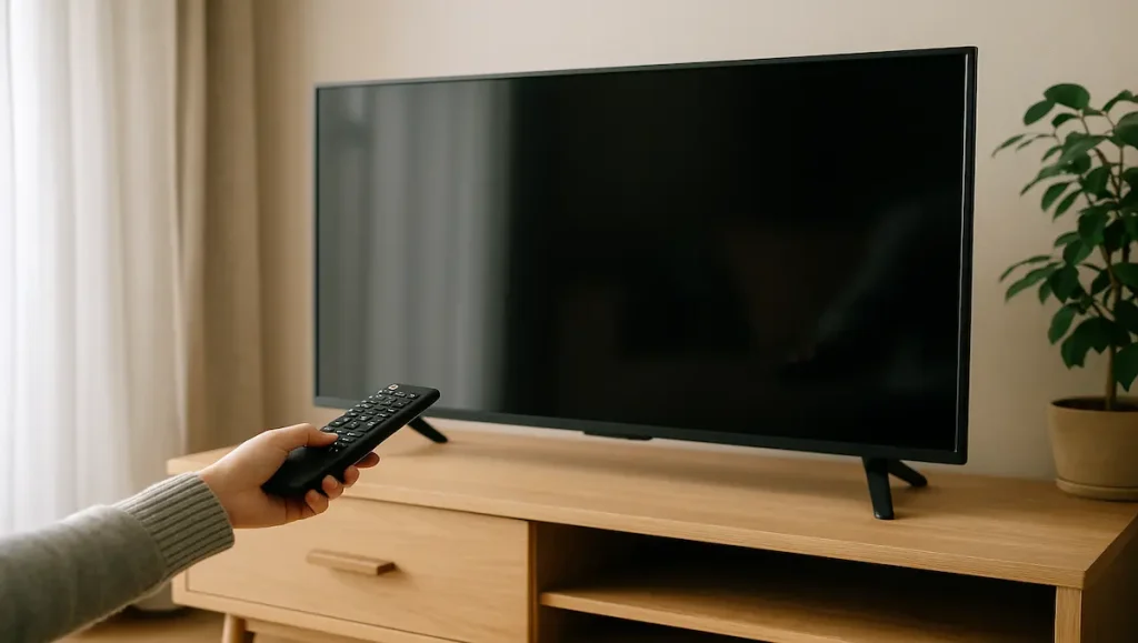 テレビを消すと節電になりますか？